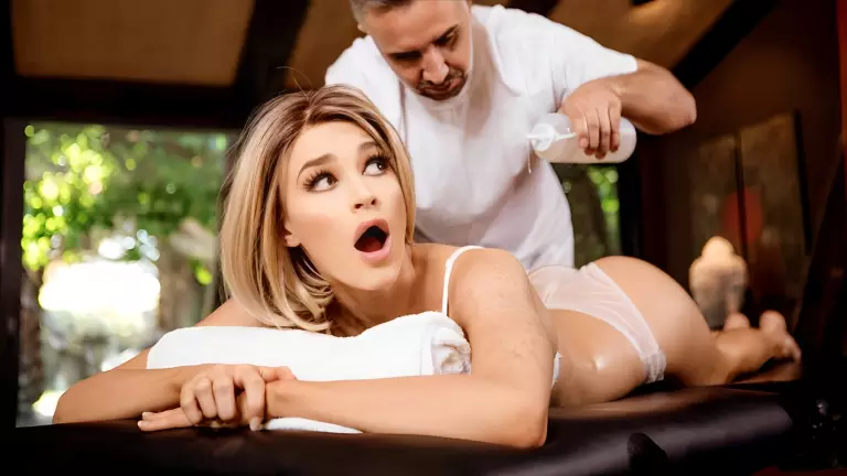 Emma Gets All Oiled Up