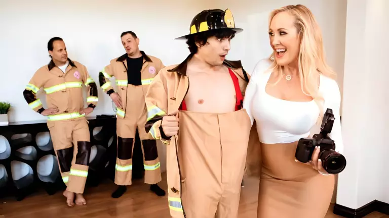 Red-Hot Calendar Shoot
